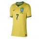 Billige Fotballdrakt Brasil Vinicius Junior #7 Replika Hjemmedrakt Dame VM 2026 Kortermet Billige Fotballdrakt Brasil Vinicius Junior #7 Replika Hjemmedrakt Dame VM 2026 Kortermet